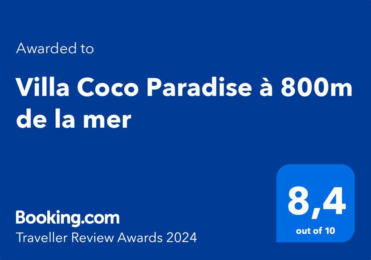 Villa Coco Paradise A 800M De La Mer サン・フランソワ エクステリア 写真