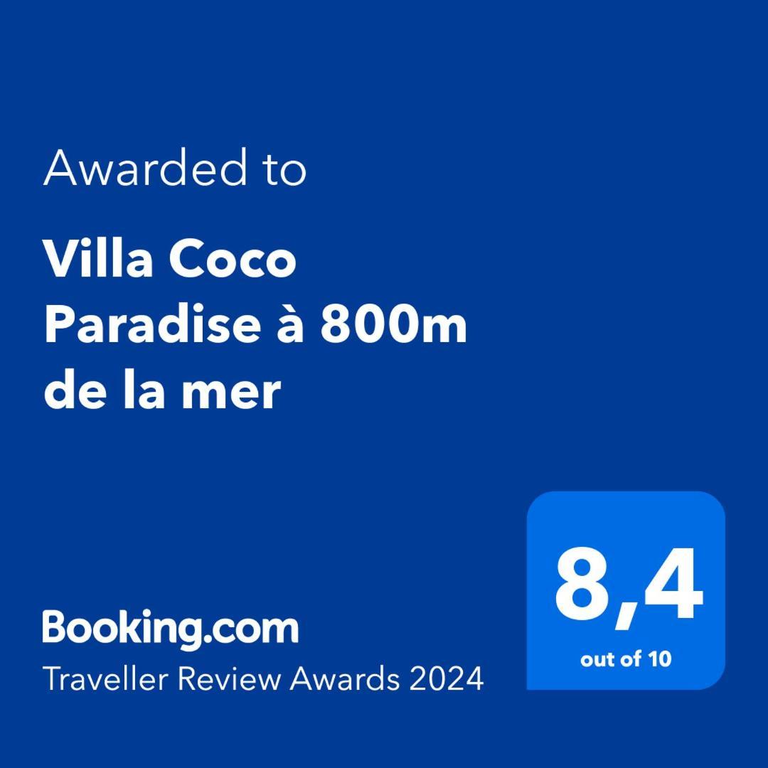 Villa Coco Paradise A 800M De La Mer サン・フランソワ エクステリア 写真